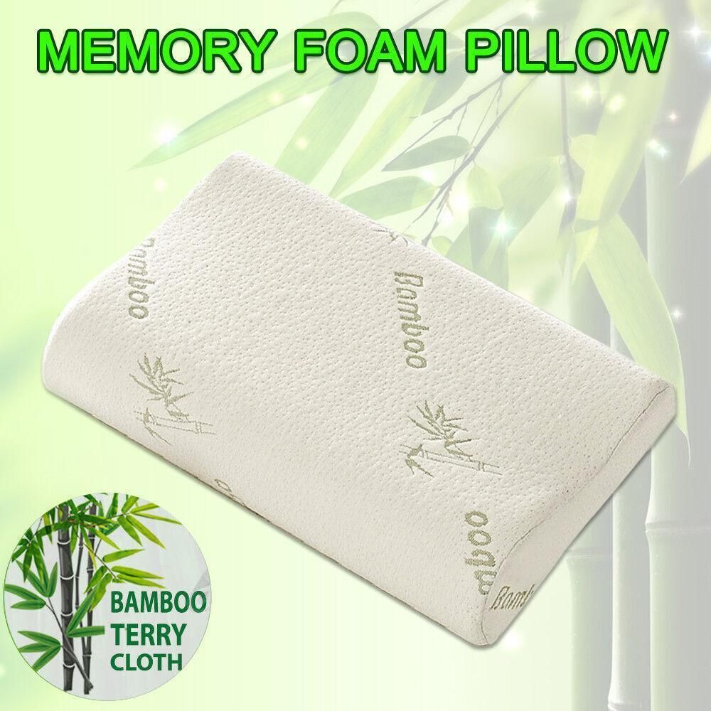 1/2PCS Memory Foam Neck Pillow Wavy Contour Slow Rebound Pillow - 60x40x12cm-2pcs view 13