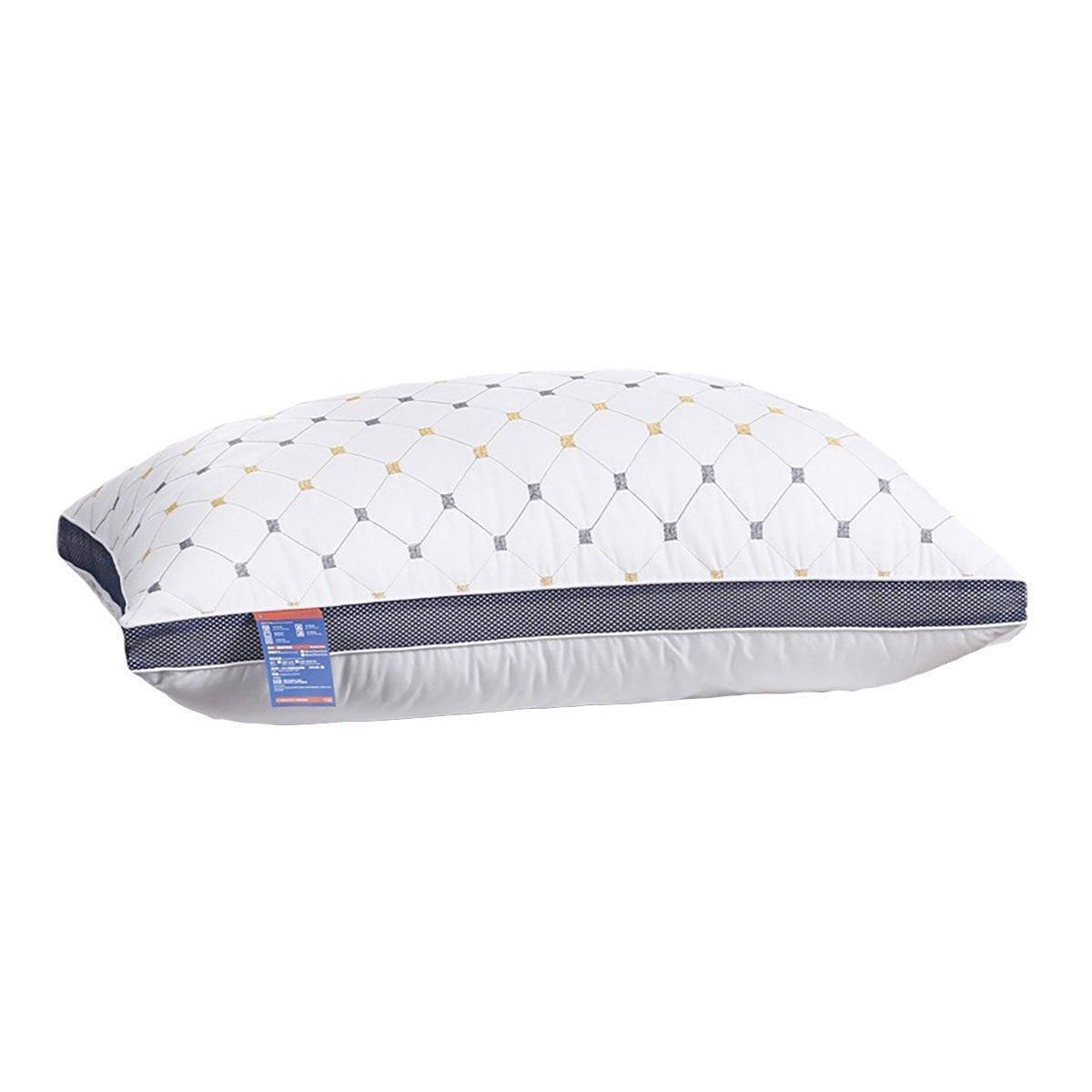 1/2PCS Hotel Style Polyester Fibre Pillow Washable High Rebound Support - 700g — image 1