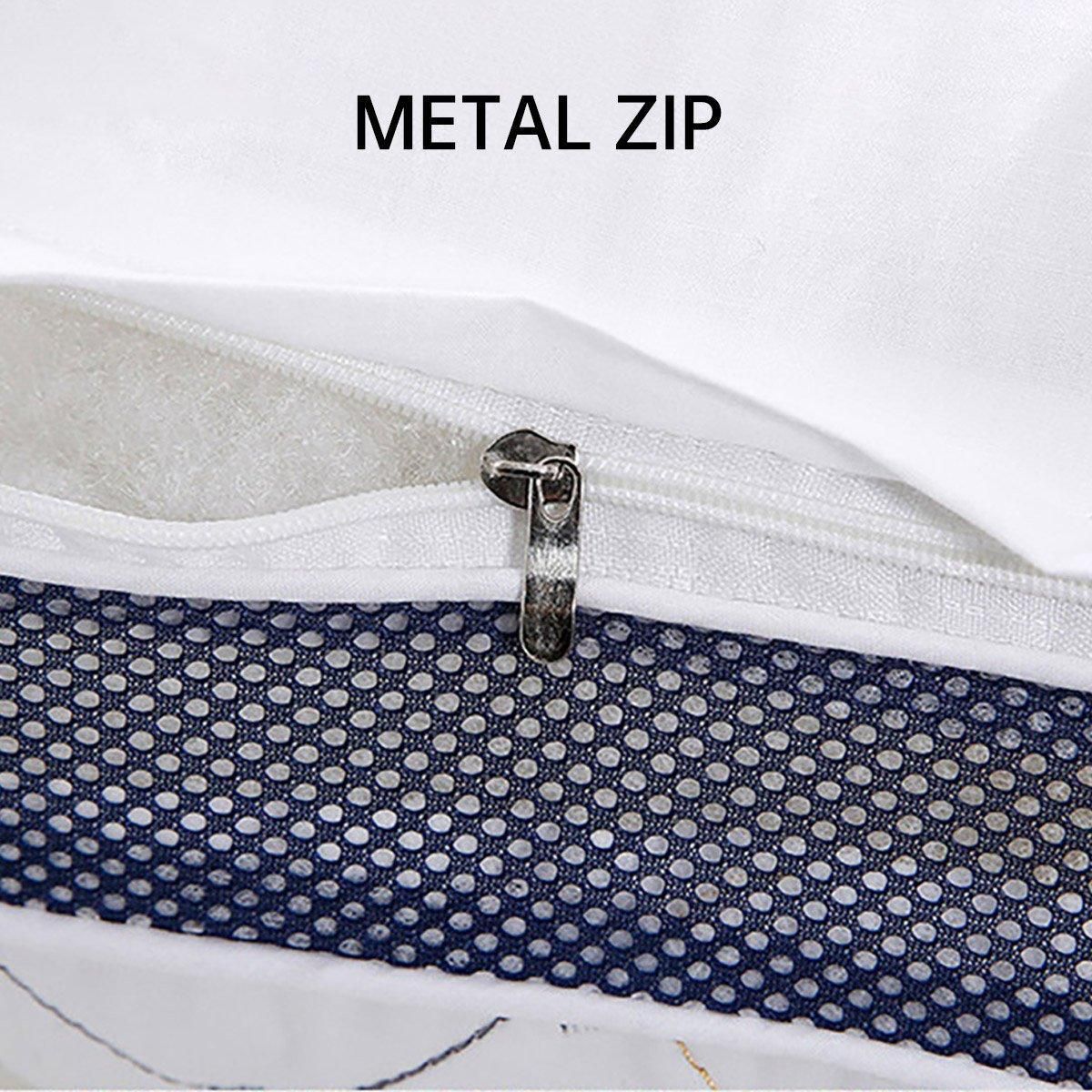 1/2PCS Hotel Style Polyester Fibre Pillow Washable High Rebound Support - 700g view 4