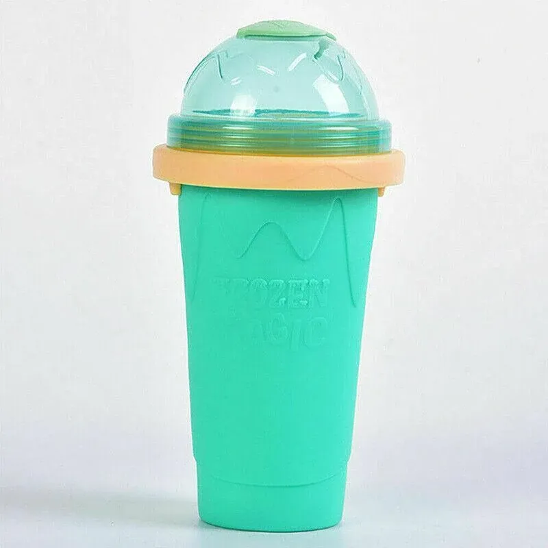 Slushie Maker Cup Quick Freeze Magic Squeeze Cup Milkshake Cup Ice Cream Maker view 9