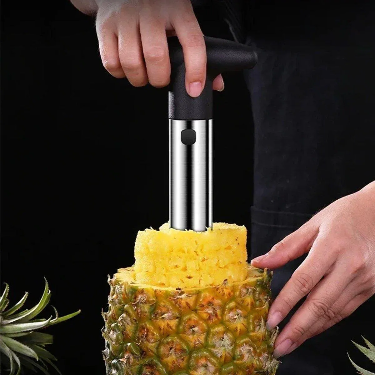 Stainless Steel Pineapple Corer Slicer Peeler Cutter Tool Easy Pineapple view 6