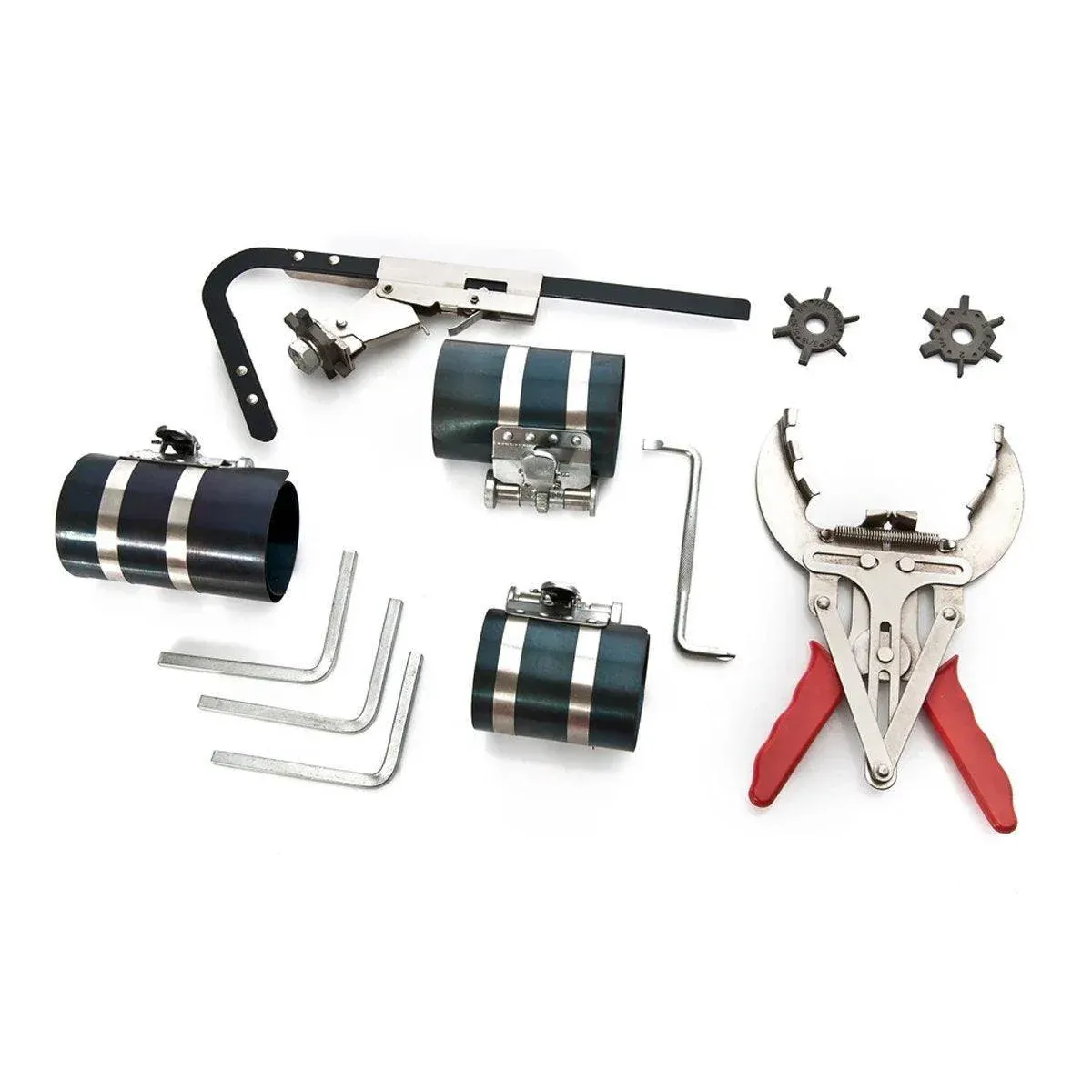 11X Auto Engine Piston Ring Service Tool Set Compressor Tools Kit for Car view 5