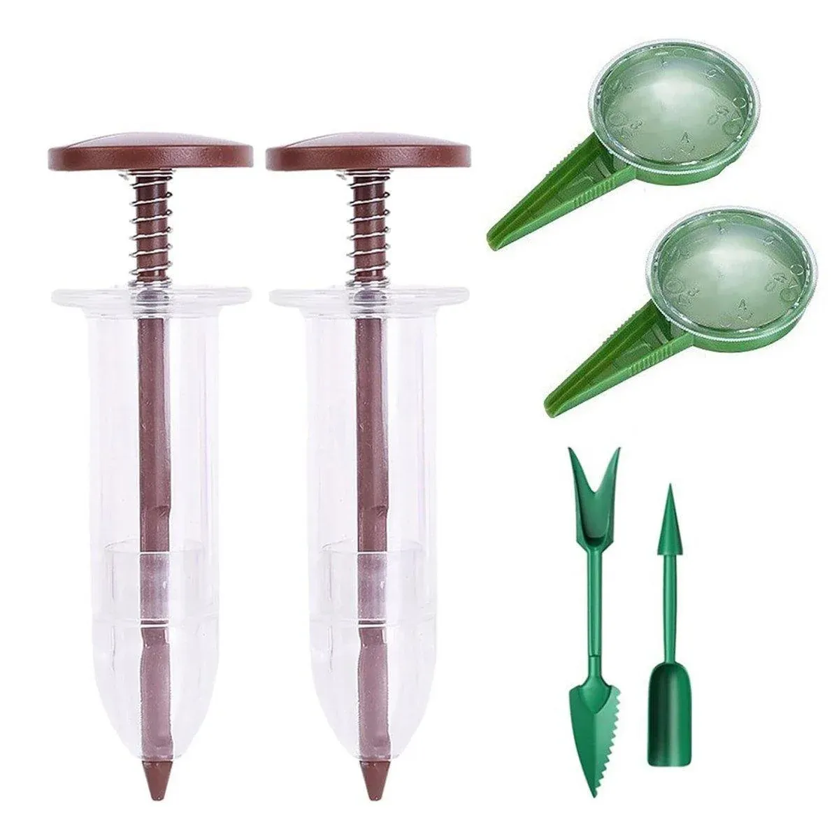 6PCS Garden Seeder Set Mini Seed Planting Tools Manual Seeder for Gardening — image 1