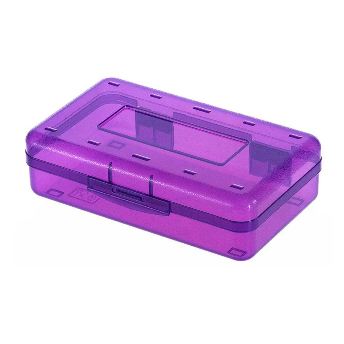 Large Capacity Transparent Plastic Pencil Case Multifunctional Student Art Box — image 1