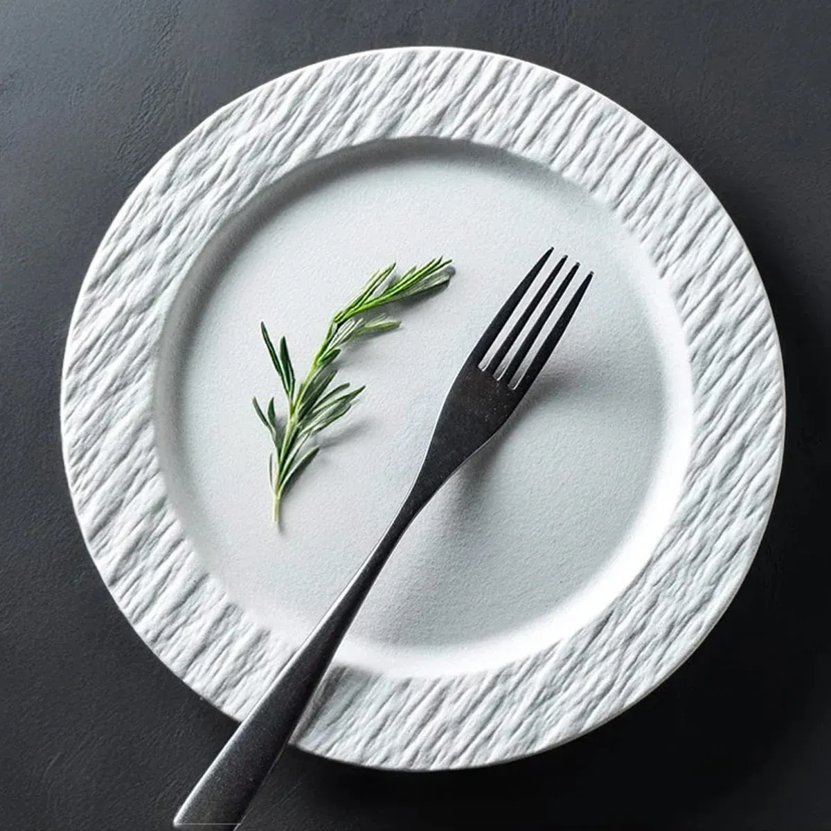 Ceramic Steak Vegetable Dessert Salad Plate Home Dinner Plate Kitchen Dining view 9