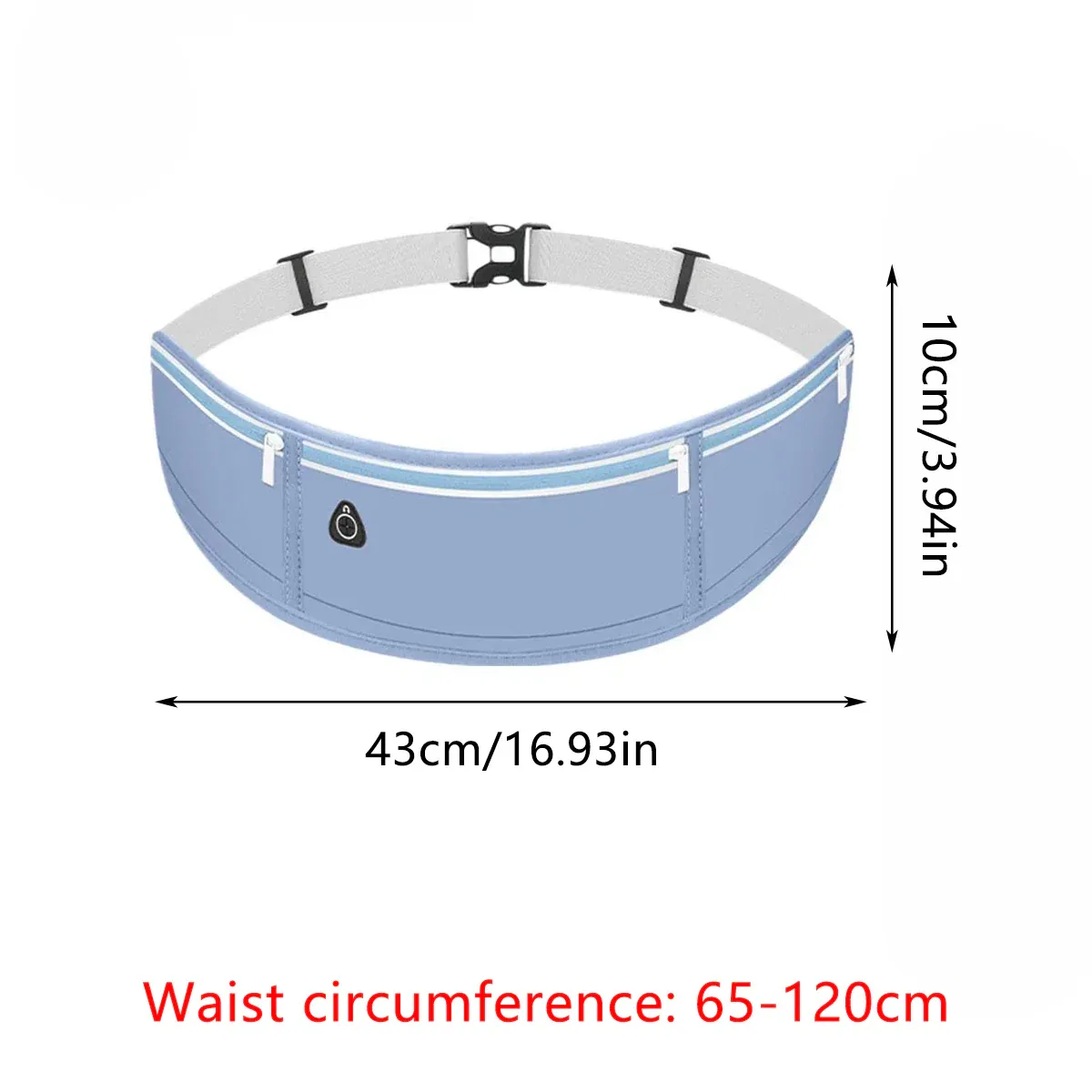 Running Waist Bag Mobile Phone Holder Fitness Sports Small Pouch Adjustable view 4