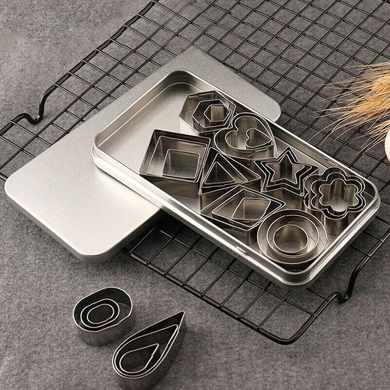 30X Polymer Clay Cutter Stainless Steel Geometry Pottery Tool Cutting Mould Diy view 12