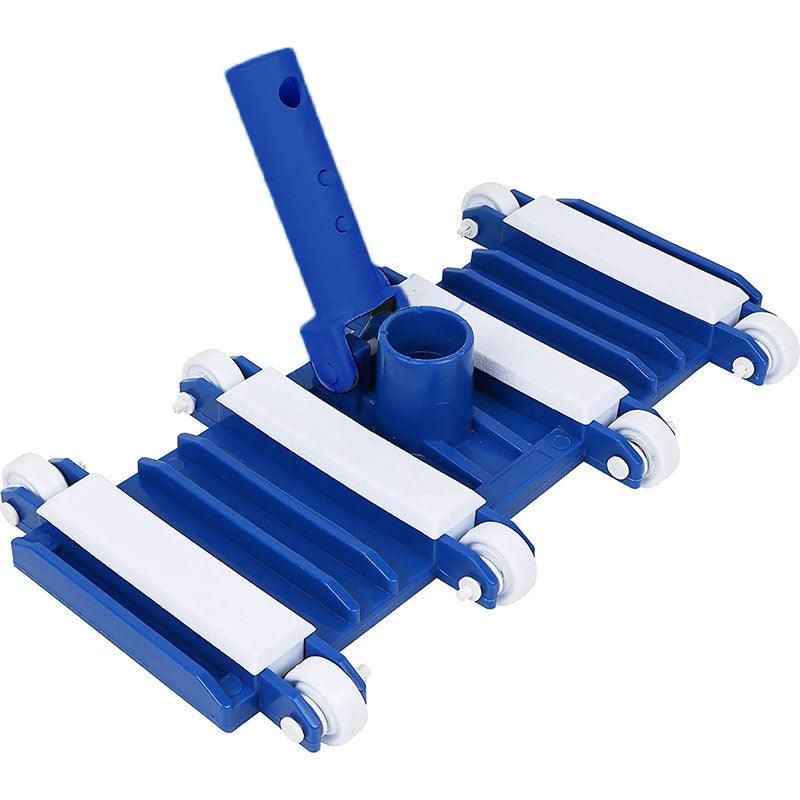 Heavy Duty Flexible Pool Vacuum Head with Wheels for 38mm Hose view 2