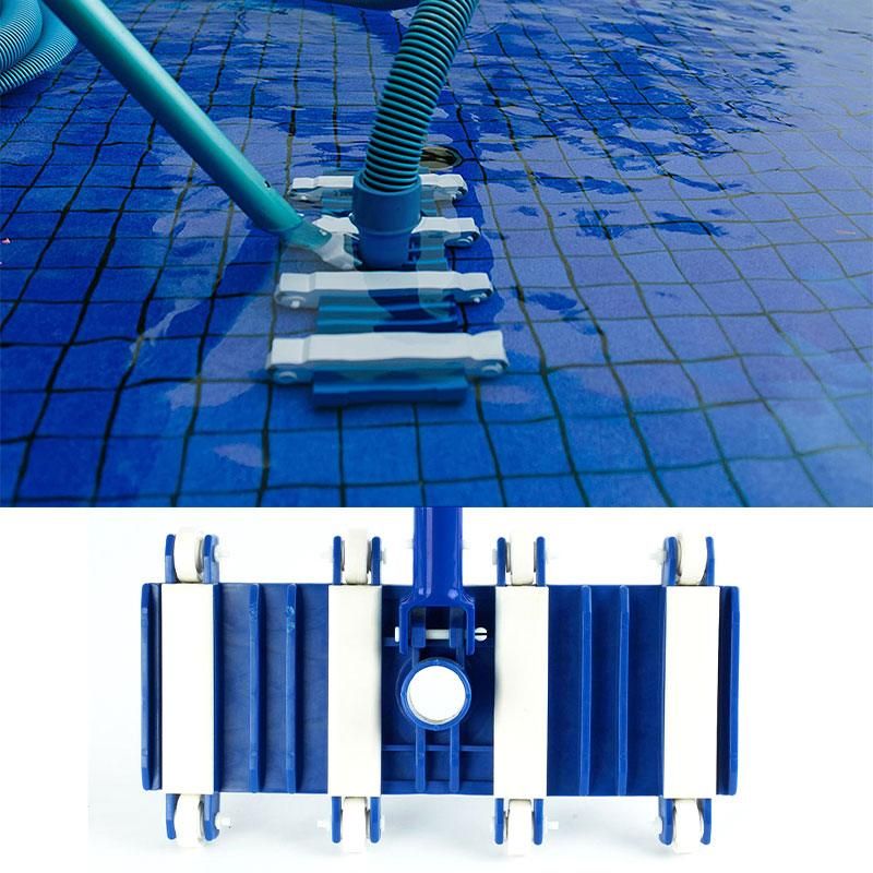 Heavy Duty Flexible Pool Vacuum Head with Wheels for 38mm Hose view 5