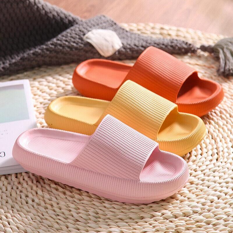 Ultra-Soft Pillow Slides EVA Slippers for Indoor Outdoor Use – Thick Anti-Slip view 9