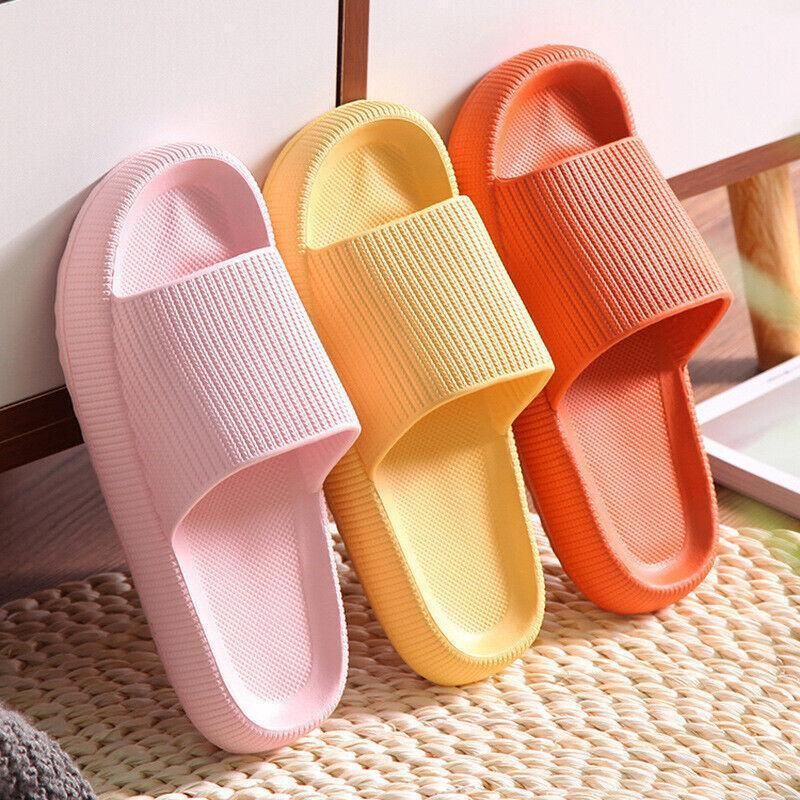 Ultra-Soft Pillow Slides EVA Slippers for Indoor Outdoor Use – Thick Anti-Slip view 11