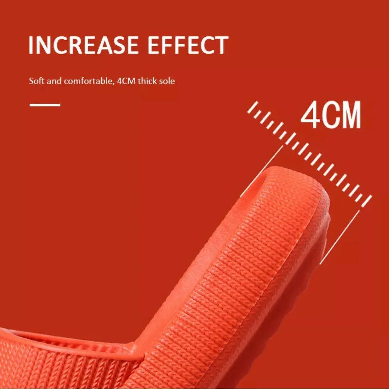 Ultra-Soft Pillow Slides EVA Slippers for Indoor Outdoor Use – Thick Anti-Slip view 6