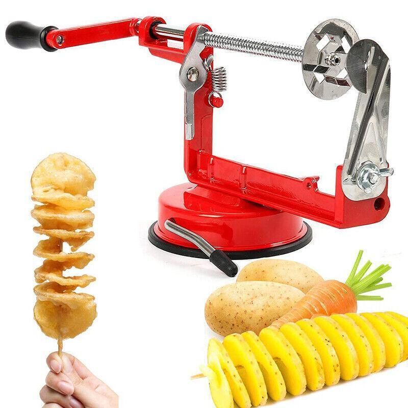 Manual Spiral Potato Slicer Twister Cutter Machine for Tornado Chips and view 10