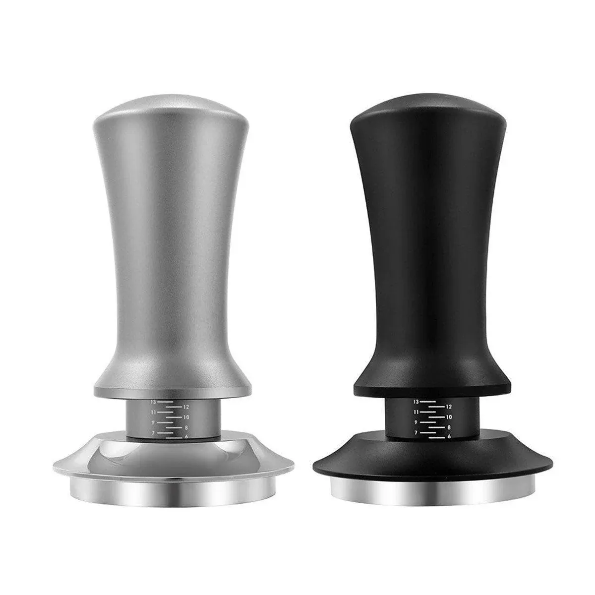 Adjustable Coffee Tamper with Scale Constant Pressure Espresso Powder Press view 3
