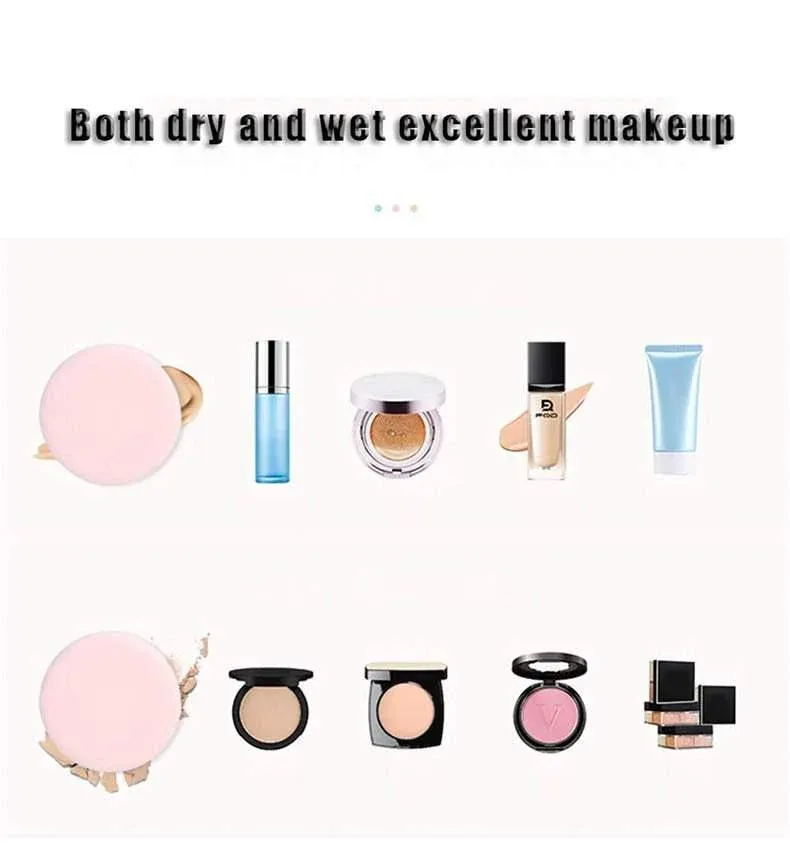 Air Cushion Puff Powder Foundation Makeup Cosmetic Sponge BB CC Cream Face - Navy view 10