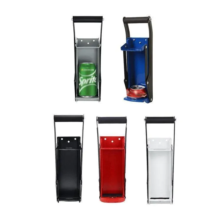 Can Crusher 12/16oz Beer Smasher Aluminium Recycling Wall Mount Bottle Opener view 4
