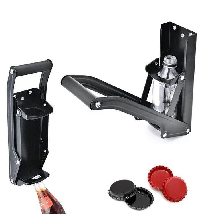 Can Crusher 12/16oz Beer Smasher Aluminium Recycling Wall Mount Bottle Opener view 10