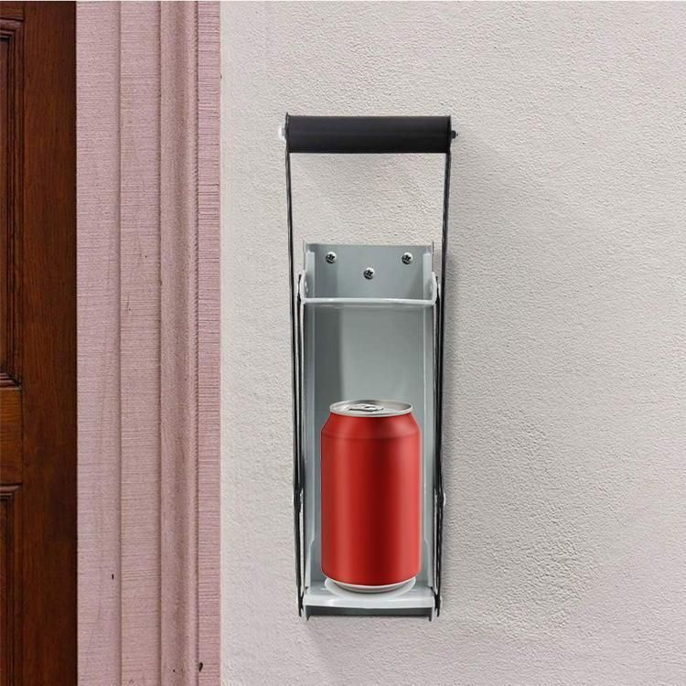 Can Crusher 12/16oz Beer Smasher Aluminium Recycling Wall Mount Bottle Opener view 12