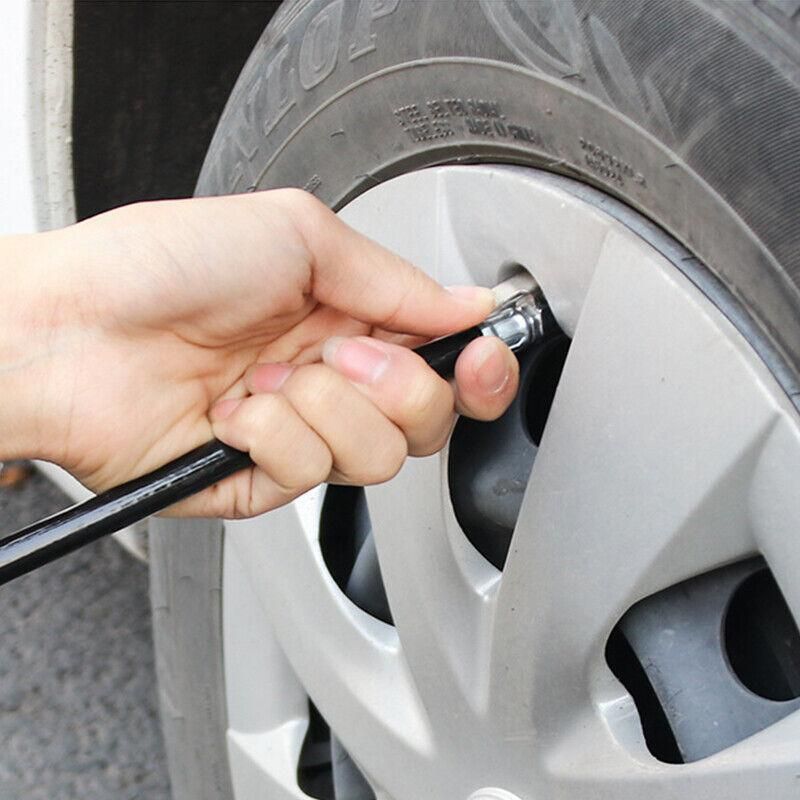 Air Tyre Inflator Pressure Meter Car Truck Tire Pump Hose Gauge Compressor Tools view 7