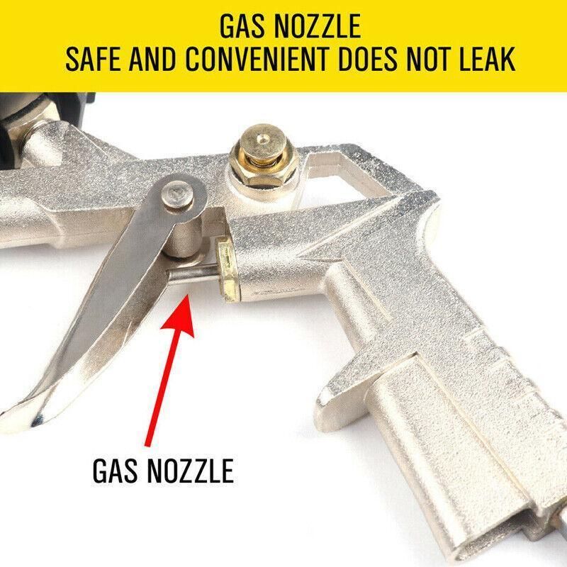 Air Tyre Inflator Pressure Meter Car Truck Tire Pump Hose Gauge Compressor Tools view 9