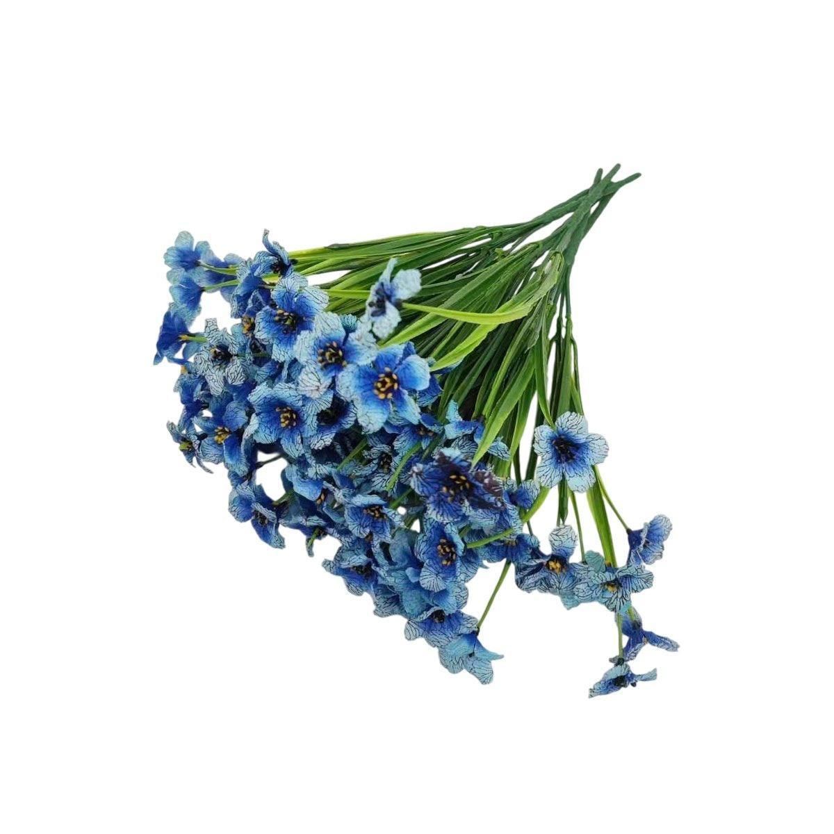 12pcs Artificial Flowers Set for Home Decor Wedding Party Fake Floral Decor view 14