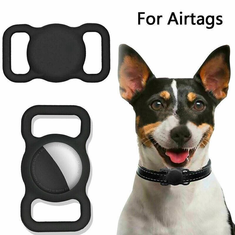 Silicone Collar Attachment Case Compatible with Tracking Device for Pets - Yellow view 11