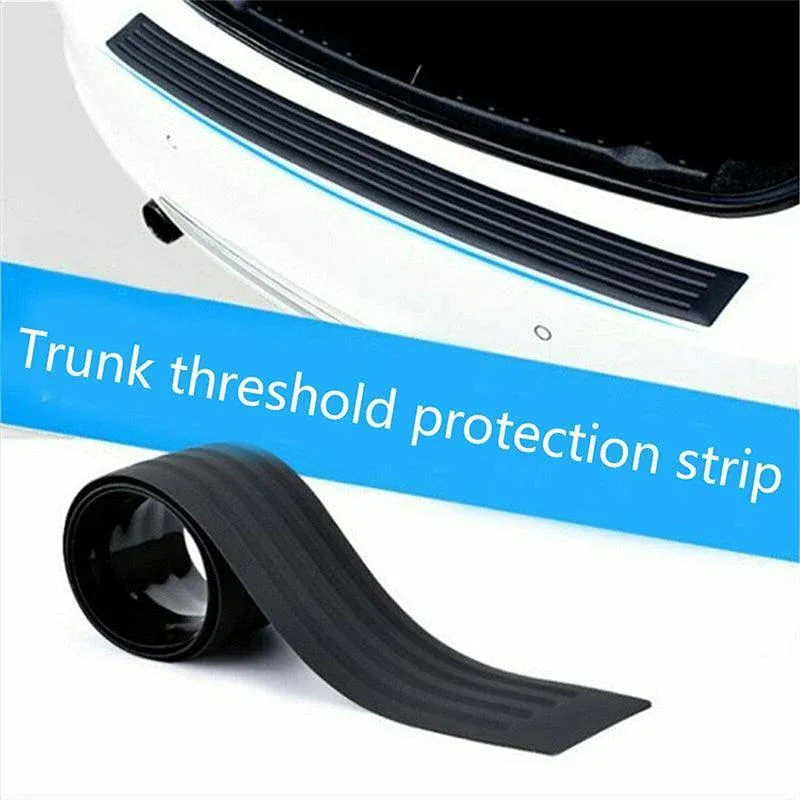 Car Trunk Rear Edge Protector Rubber Bumper Guard No Scratch Auto Universal Au view 4