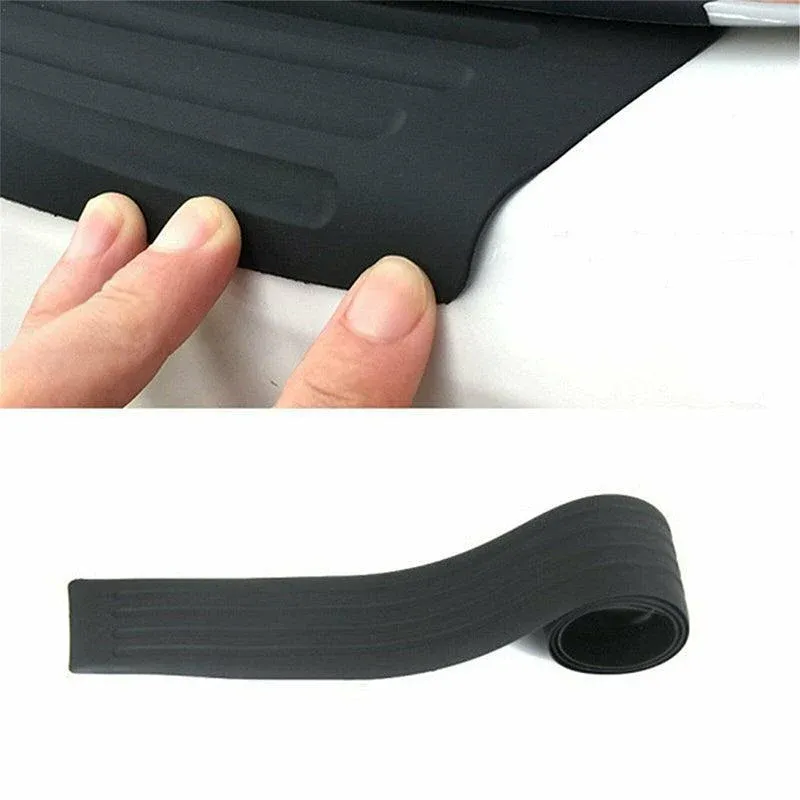 Car Trunk Rear Edge Protector Rubber Bumper Guard No Scratch Auto Universal Au view 9