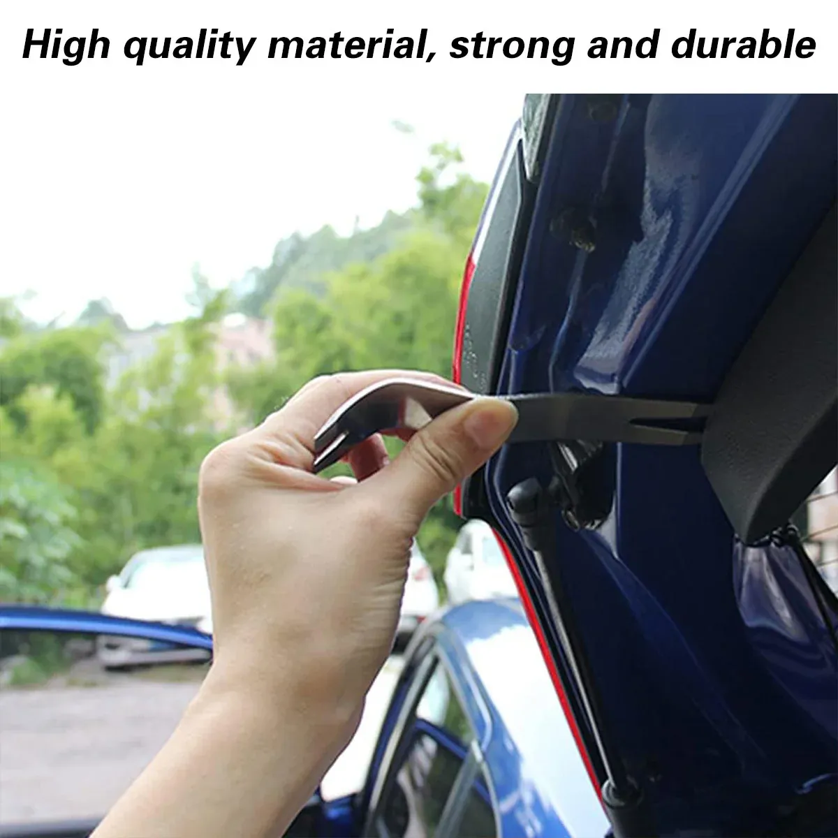 6pcs Pry Bar Tool Set Metal Dismantling Plate Fastener Remover For Car Repair view 4