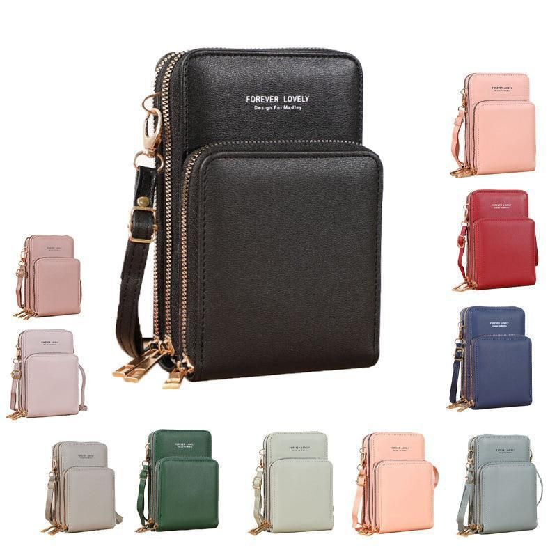 Women Crossbody Phone Purse Touch Screen Bag Rfid Blocking Wallet Shoulder view 3