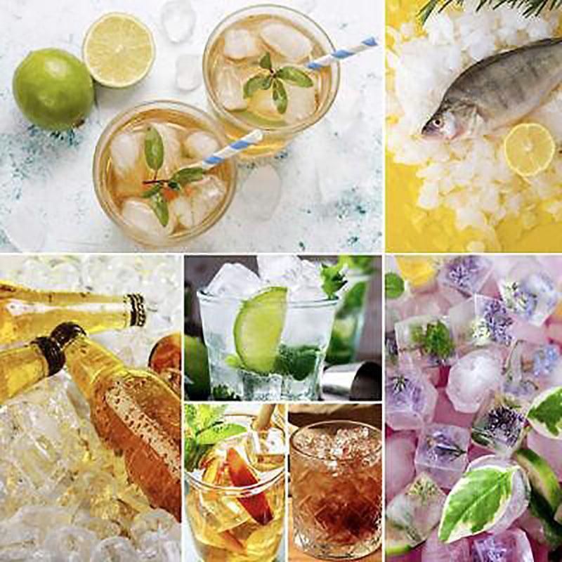 Large Ice Cube Tray Ball Maker Big Silicone Mold Sphere Whiskey Round Mould view 6
