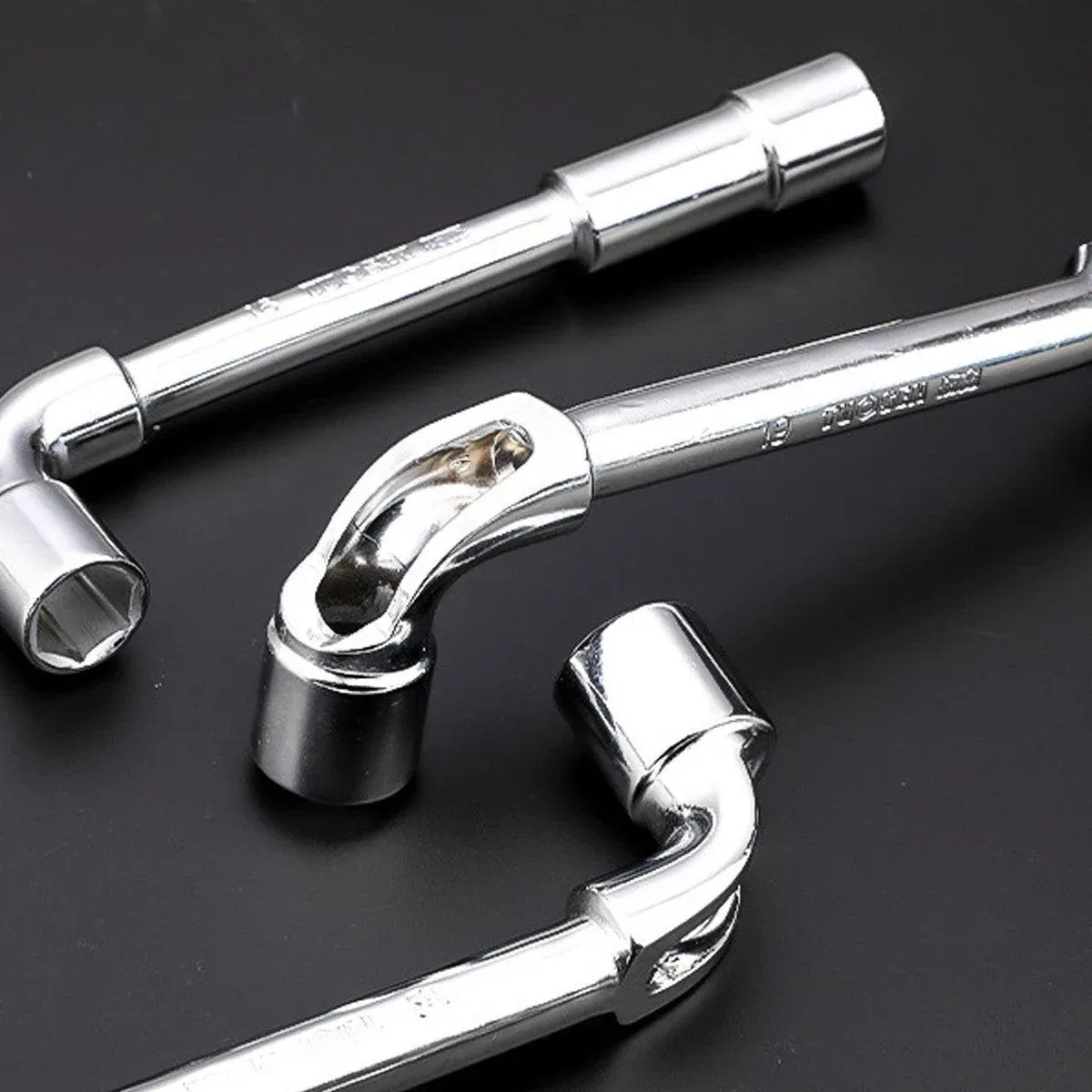 6-23mm L Shaped Socket Wrench Elbow Multi Size Hardware Repair Tool Set - 21mm view 6