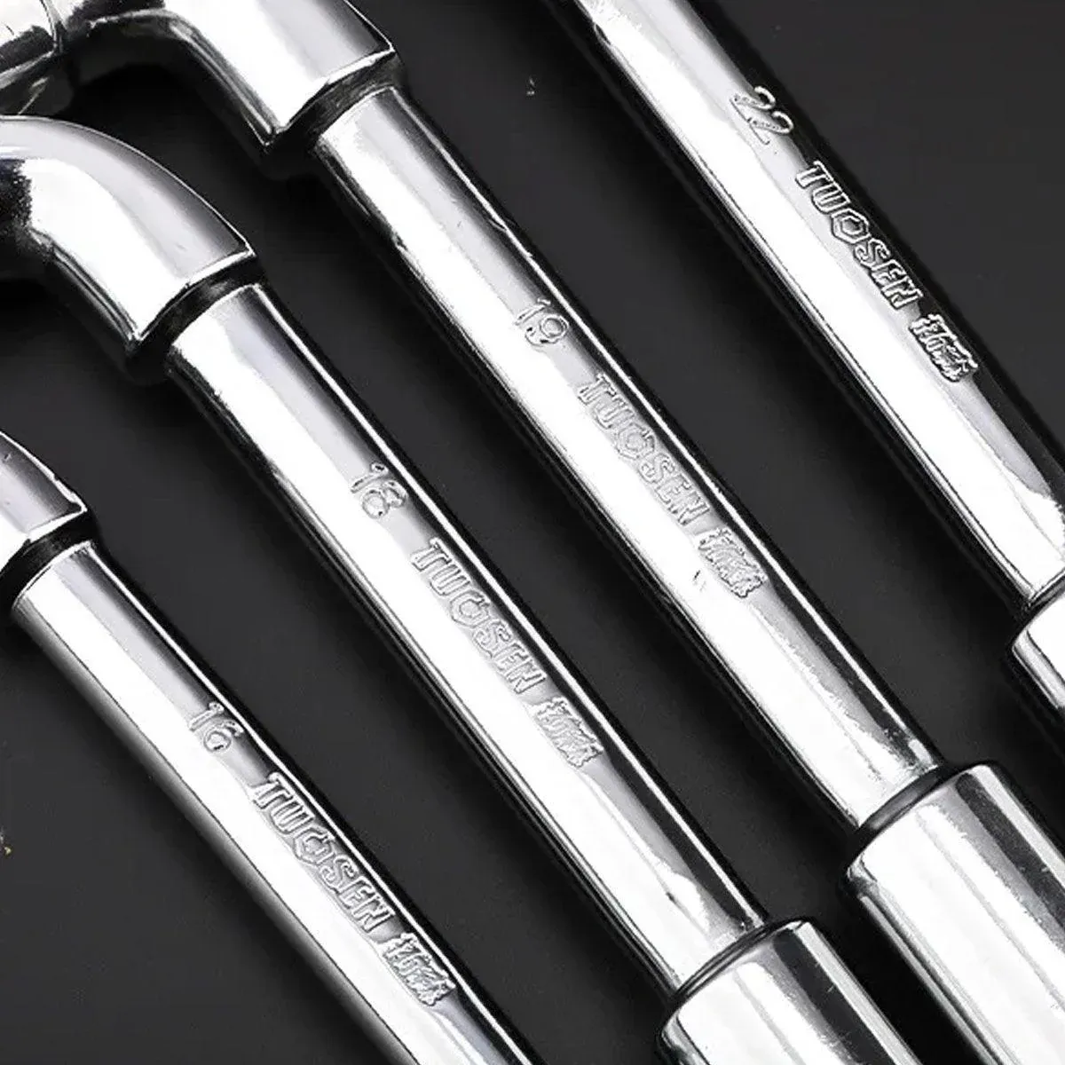 6-23mm L Shaped Socket Wrench Elbow Multi Size Hardware Repair Tool Set - 21mm view 12