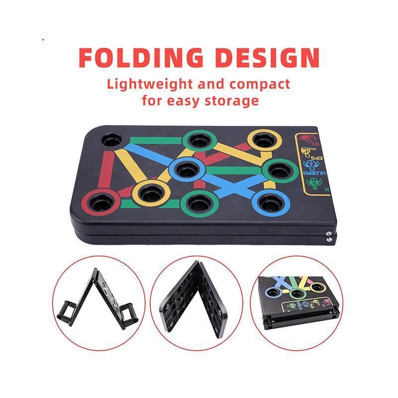 14 in1 Push Up Board Rack Bar Grip Handle Muscle Train Gym Workout Fitness Stand view 10