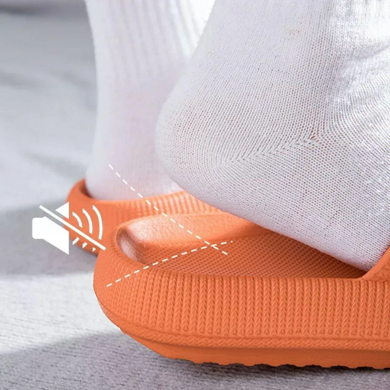 Ultra-Soft Pillow Slides EVA Slippers for Indoor Outdoor Use – Thick Anti-Slip view 8