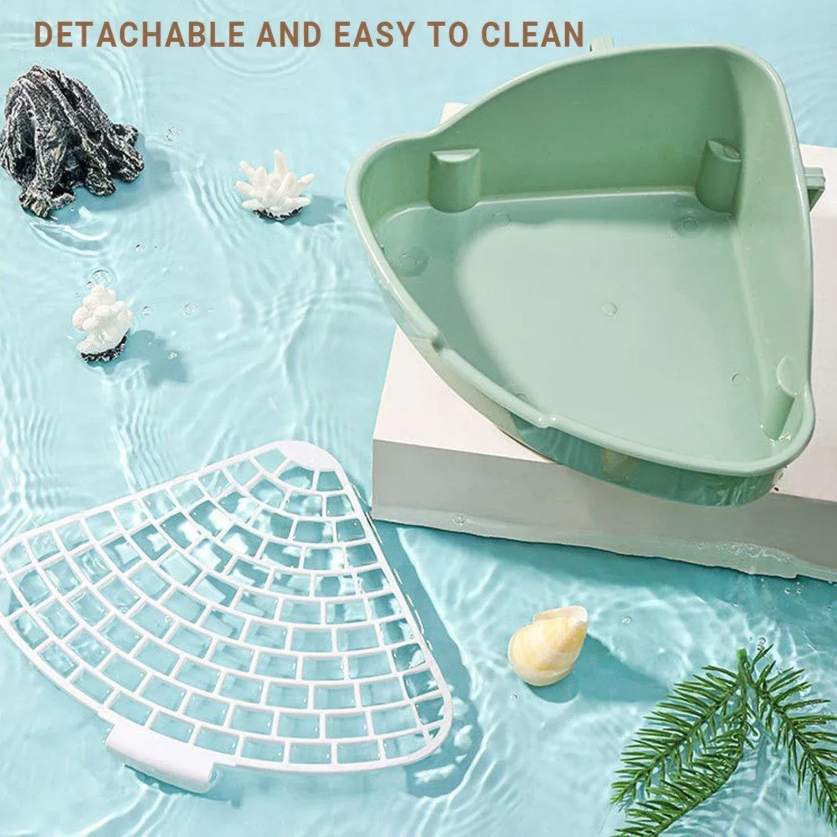 Rabbit Litter Box And Small Animals Pet Toilet Pee Pad Supplies Potty Rabbit view 9