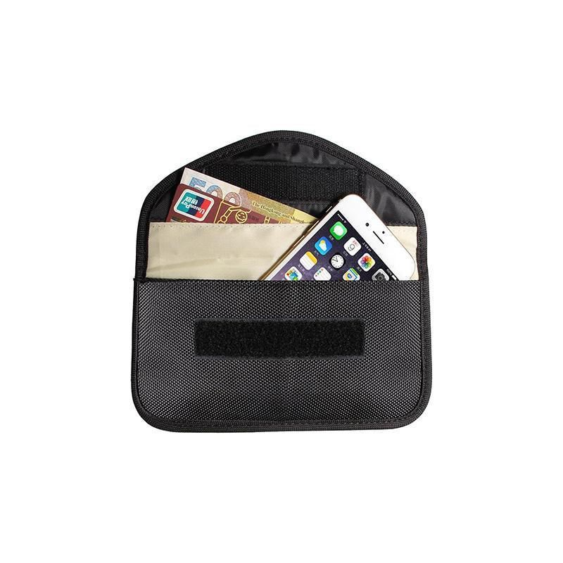 Car Key Case For Faraday Cage Fob Pouch Keyless RFID Blocking Bag - Red view 11