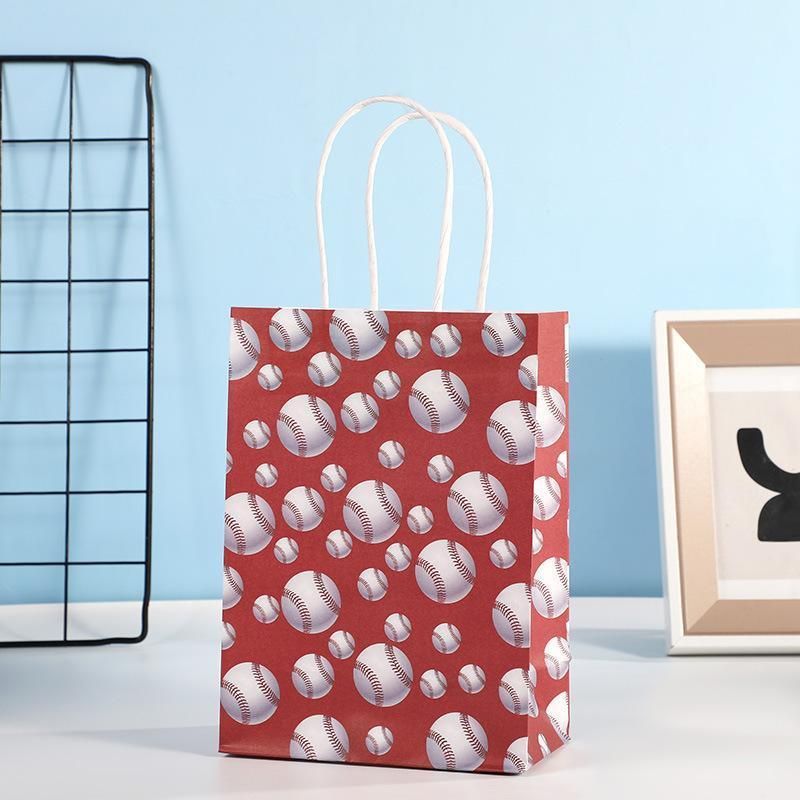 30PCS Fashion Ball Kraft Paper Gift Bag Festivals gift tote bag Party Favor view 10