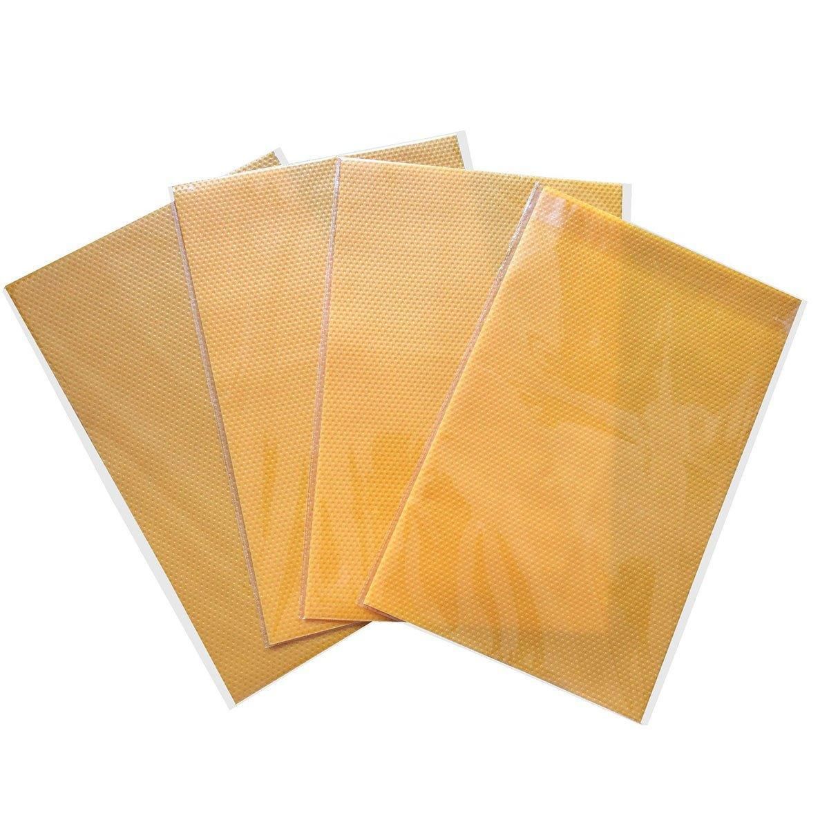 4PCS Cuttable Kitchen Anti-slip Mat Anti-fouling Refrigerator Drawer Liner Mat