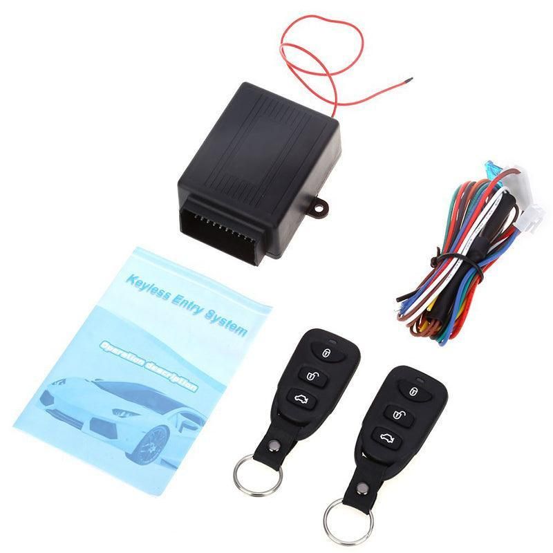 Universal Auto Remote Central Kit Door Lock Locking Vehicle Keyless Entry System view 3