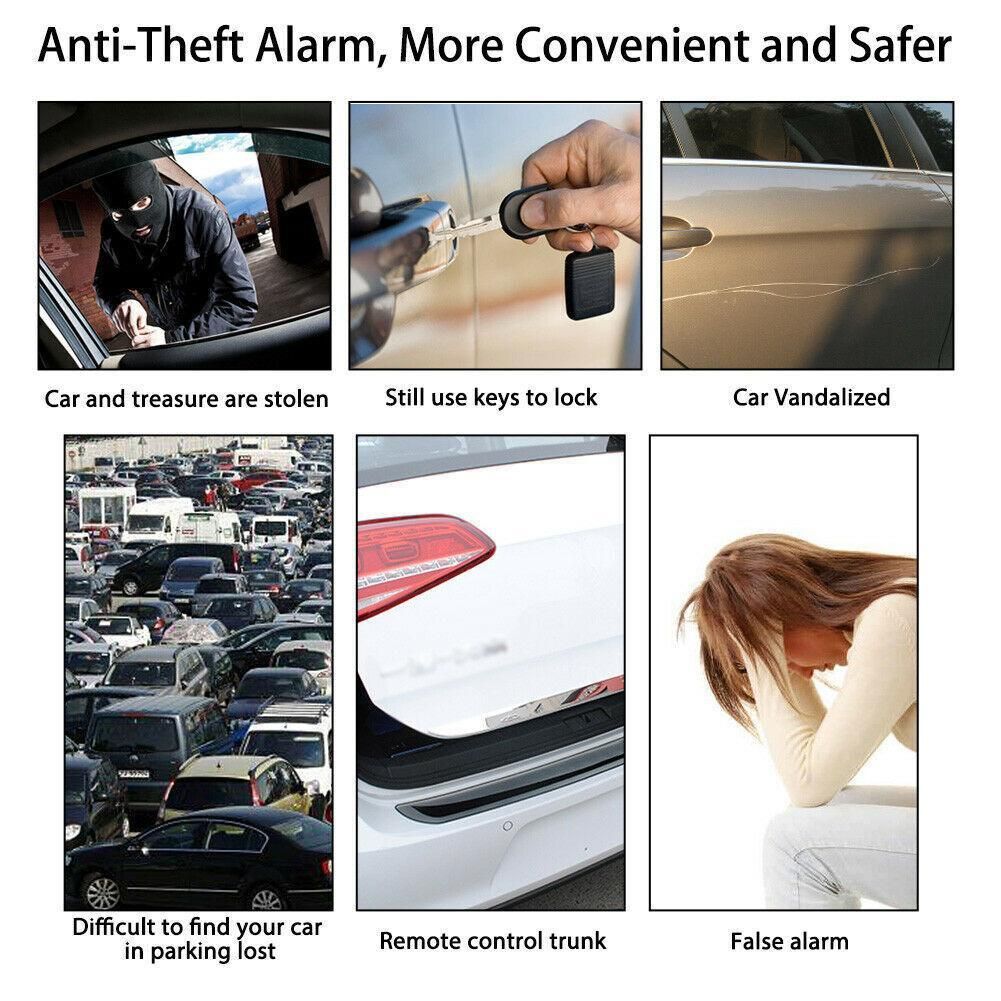 Universal Auto Remote Central Kit Door Lock Locking Vehicle Keyless Entry System view 9