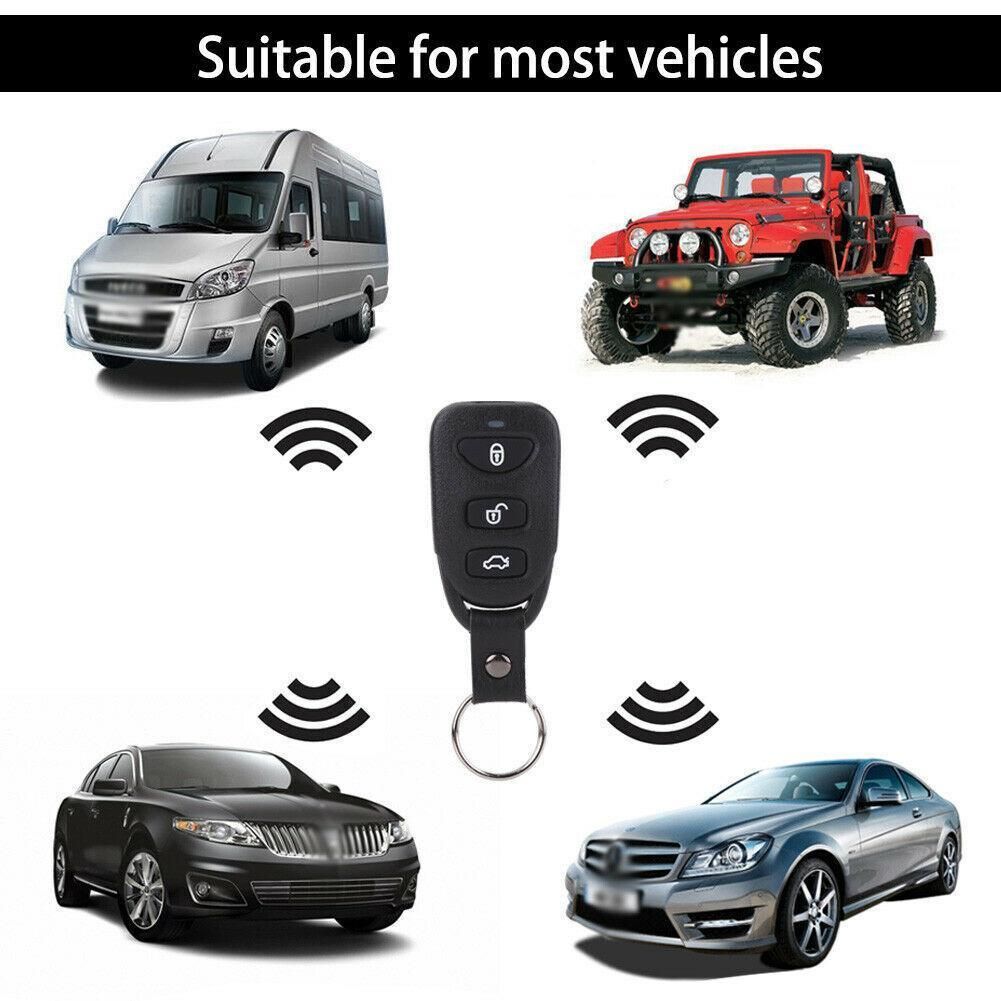 Universal Auto Remote Central Kit Door Lock Locking Vehicle Keyless Entry System view 11