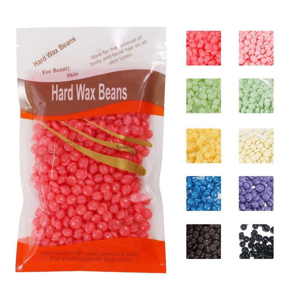 300G Hard Wax Bean No Strip No Pain Hot Film Body Waxing Hair Removal view 3