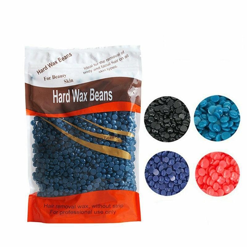 300G Hard Wax Bean No Strip No Pain Hot Film Body Waxing Hair Removal view 6
