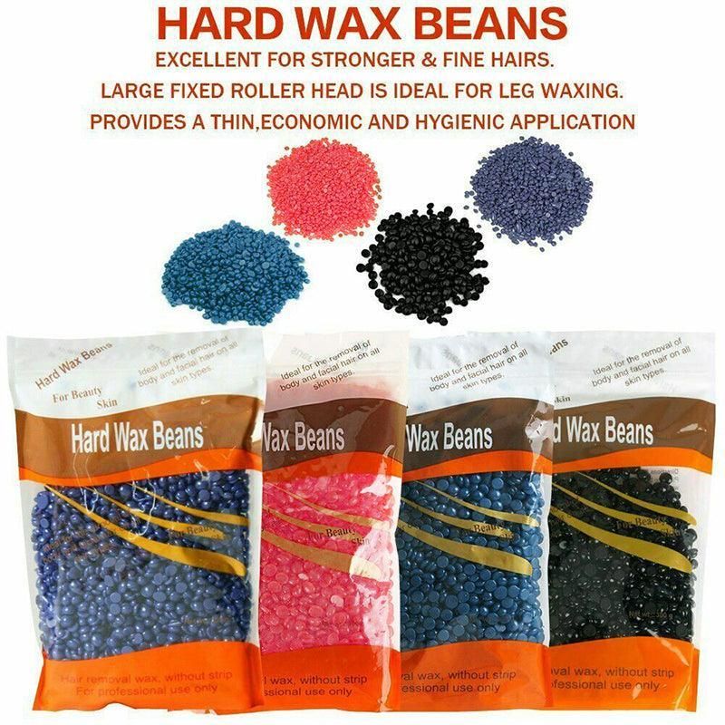 300G Hard Wax Bean No Strip No Pain Hot Film Body Waxing Hair Removal view 11