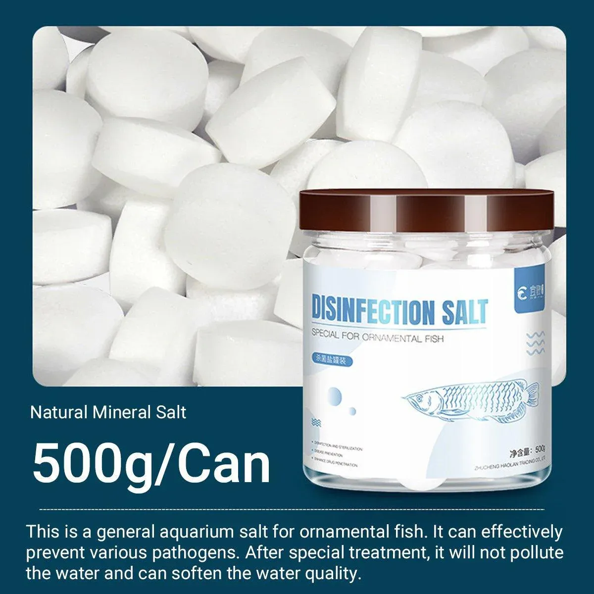 Aquarium Sea Salt Water Treatment Universal Powder For Fish Tank Purification view 4