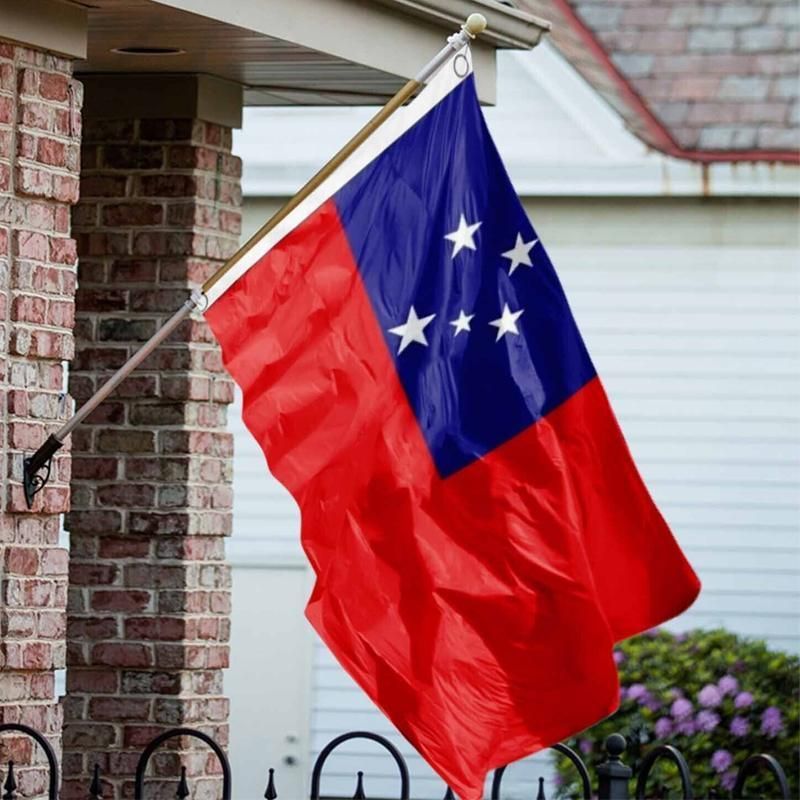 Samoa National Flag 90x150cm Large Outdoor Polyester Banner with Grommets view 3