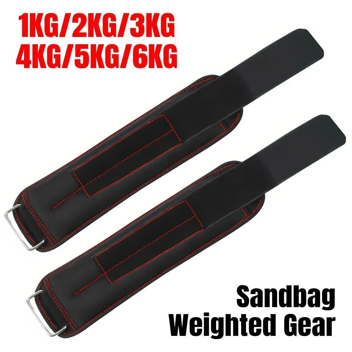 Adjustable Sandbag Gaiter Weight Training Gear for Running and Sports Fitness view 2