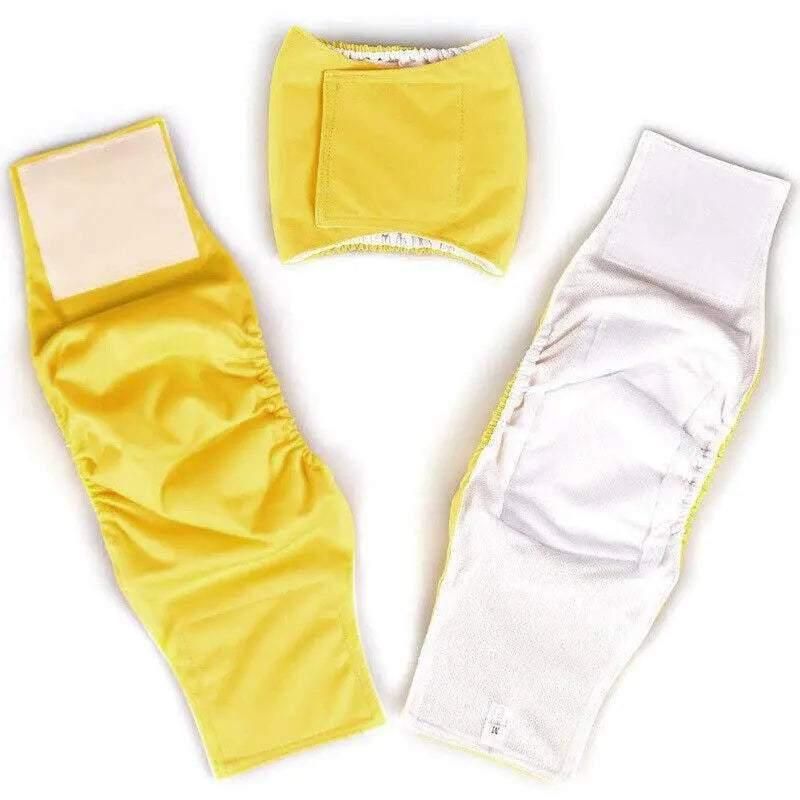 S Male Dog Puppy Nappy Diaper Belly Wrap Band Sanitary Pants Underpants - Grey view 5