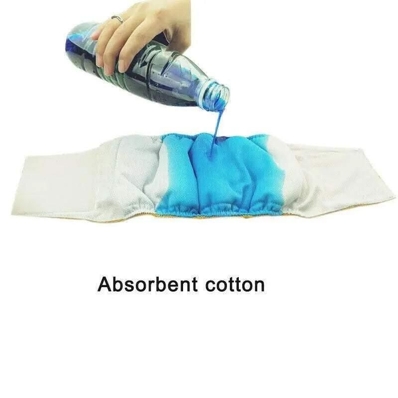 S Male Dog Puppy Nappy Diaper Belly Wrap Band Sanitary Pants Underpants - Grey view 10
